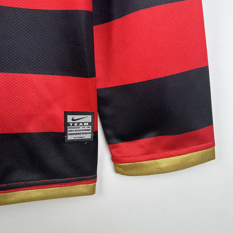Flamengo Home 08/09 Manga Longa 7