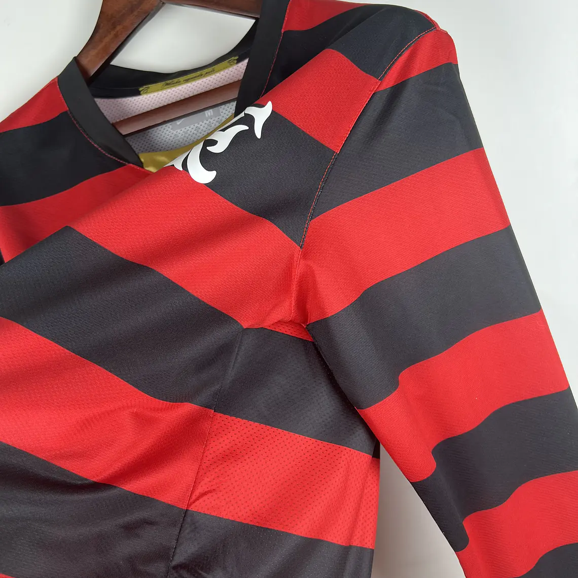 Flamengo Home 08/09 Manga Longa 6