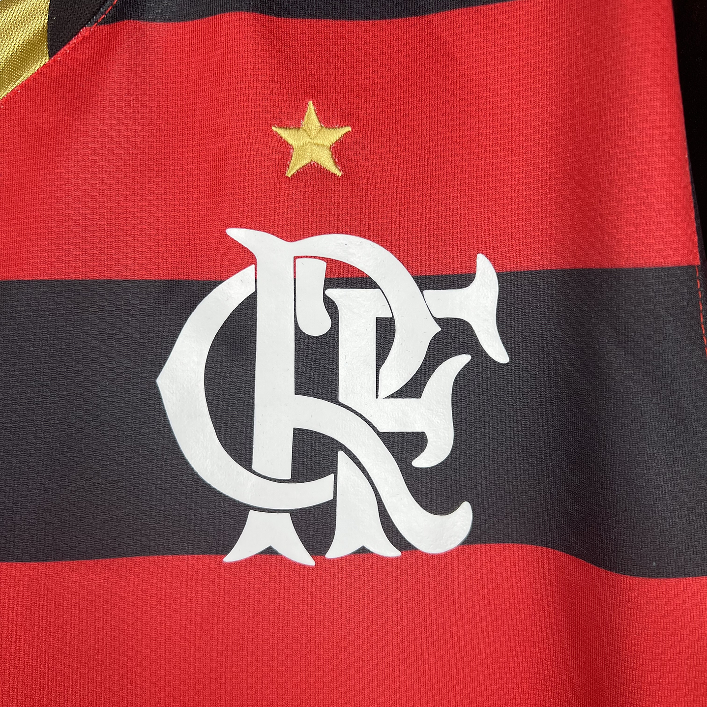 Flamengo Home 08/09 Manga Longa 4