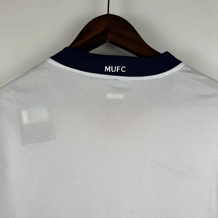 Manchester United Away 08/09 Manga Longa 7