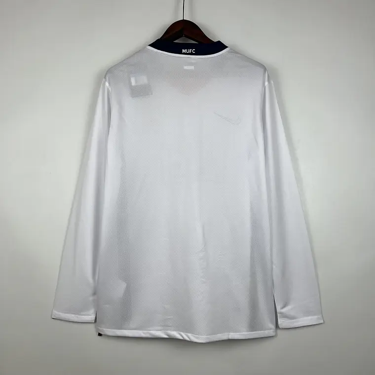 Manchester United Away 08/09 Manga Longa 2
