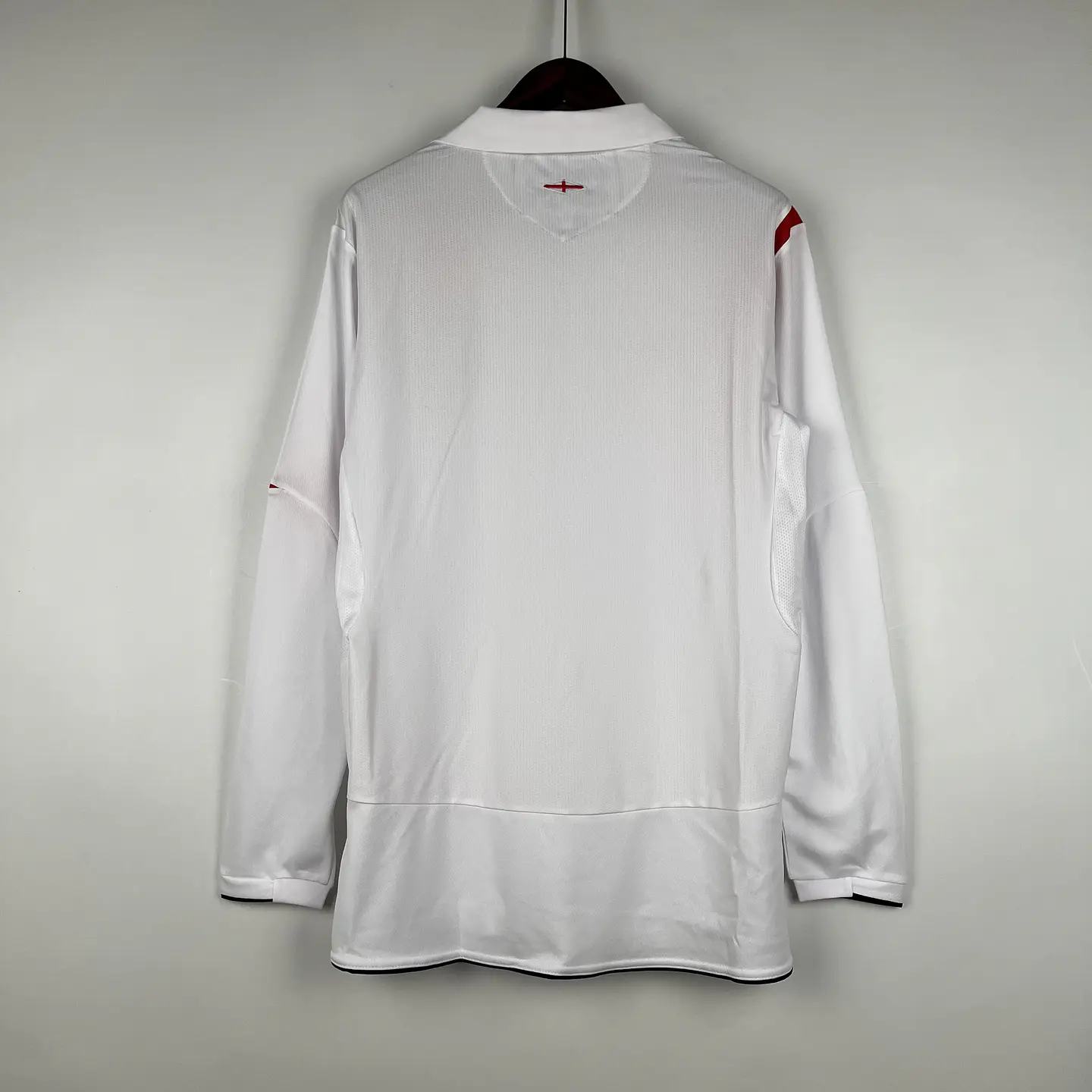 Inglaterra Home 2006 Manga Longa 4
