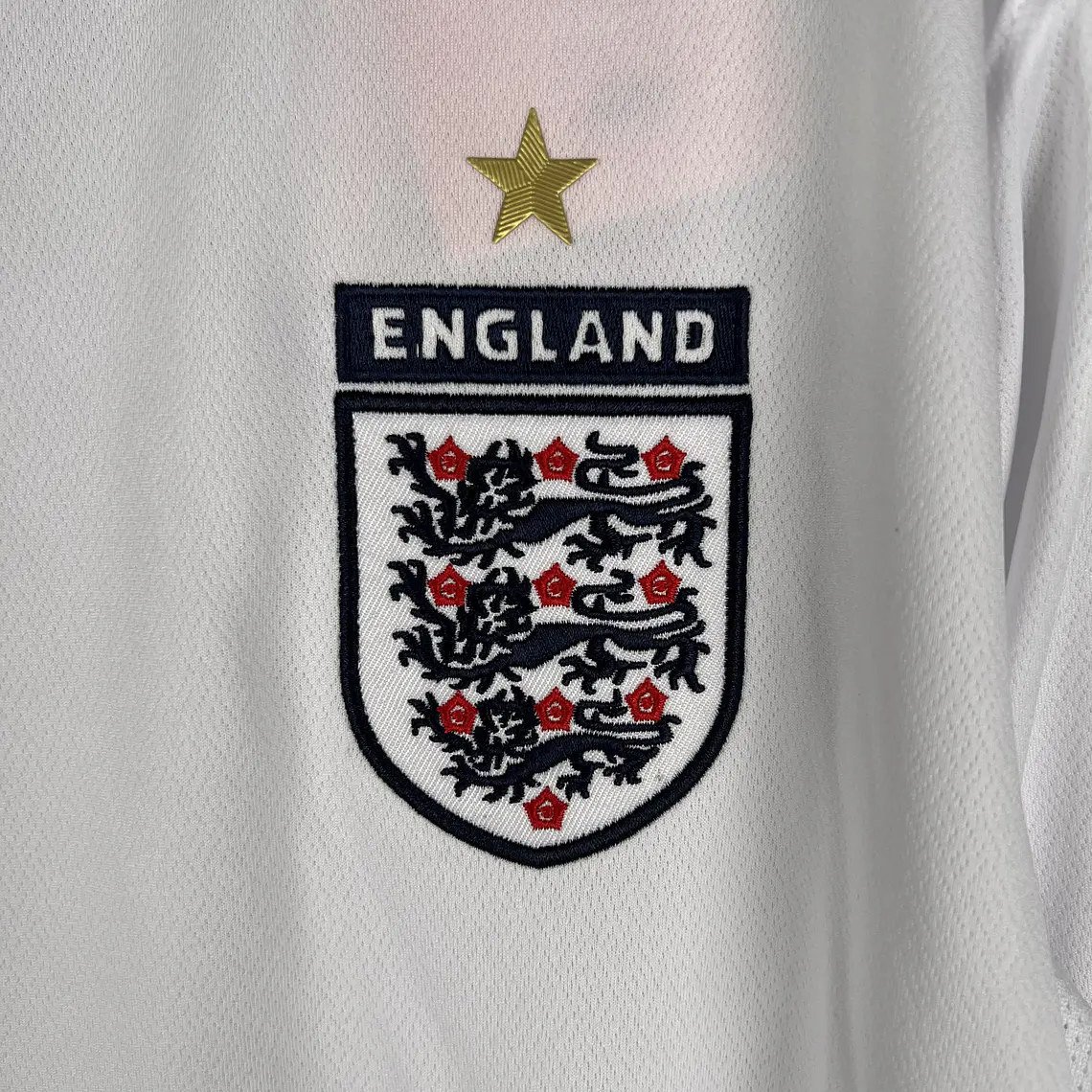 Inglaterra Home 2006 Manga Longa 8