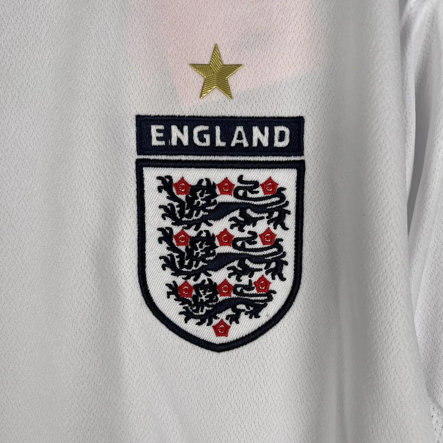 Inglaterra Home 2006 Manga Longa 8