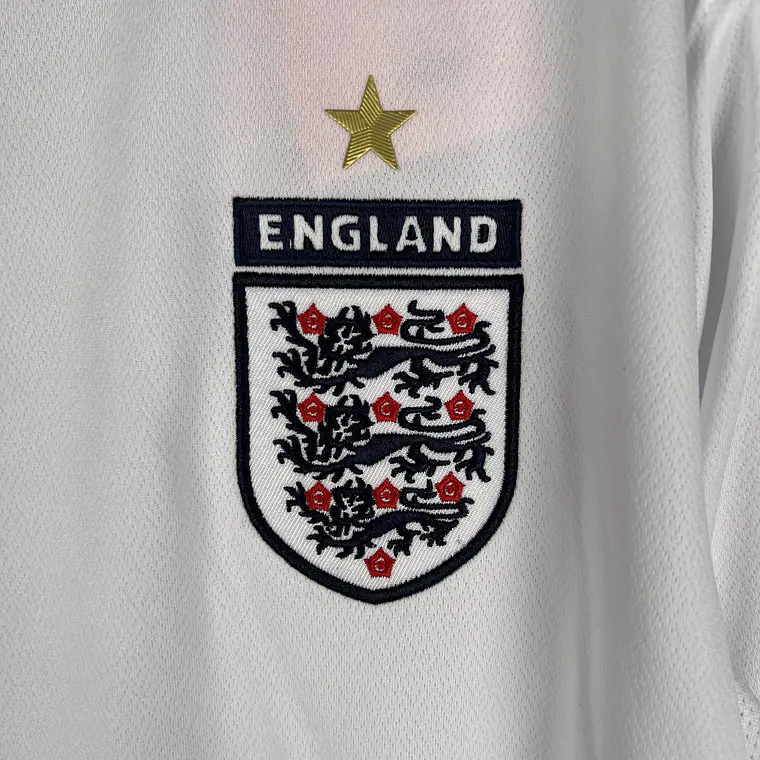 Inglaterra Home 2006 Manga Longa 8