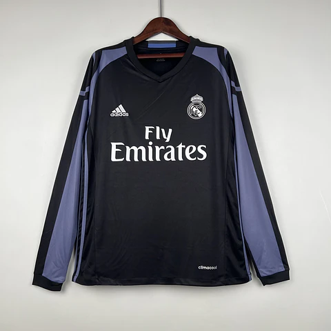 Real Madrid Third 16/17 Manga Longa