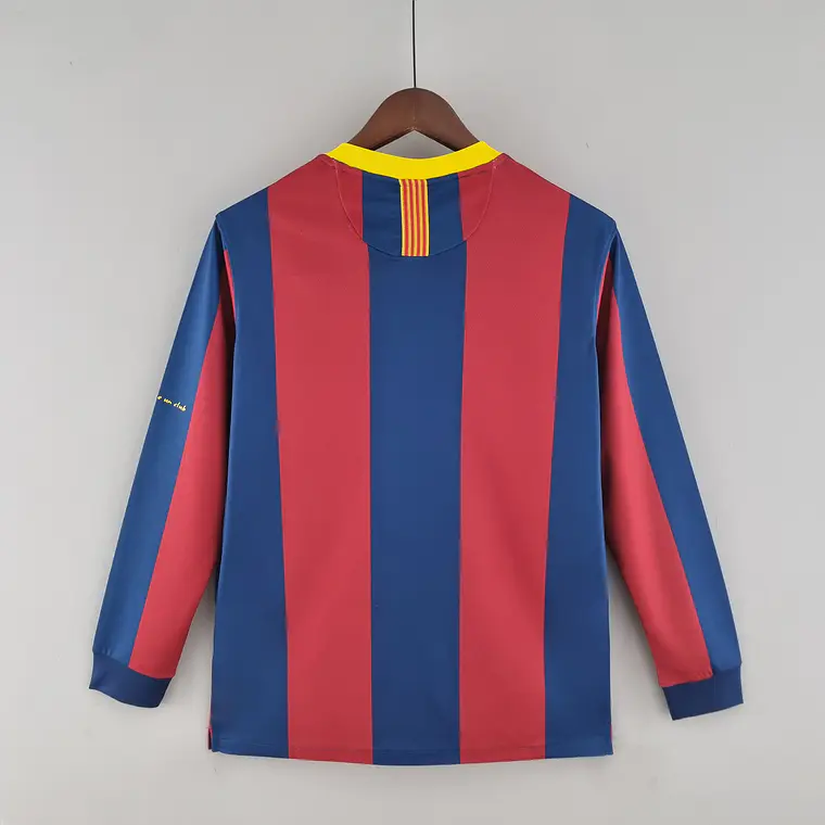 Barcelona Home 10/11 Manga Longa 2