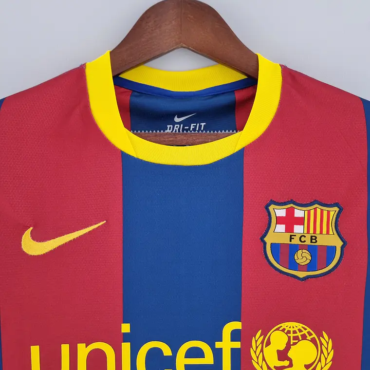 Barcelona Home 10/11 Manga Longa 3