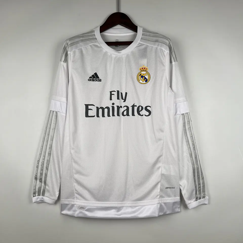 Real Madrid Home 15/16 Manga Longa 2