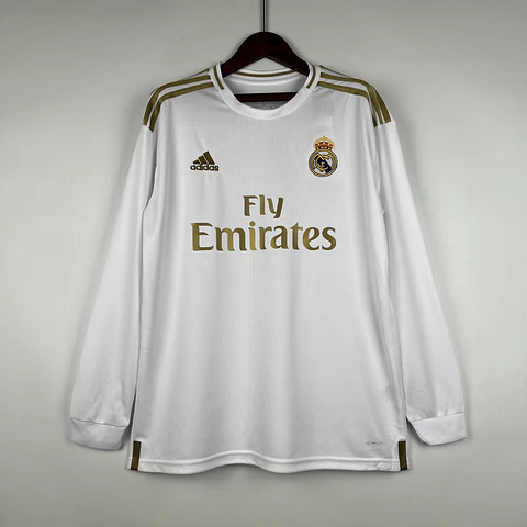 Real Madrid Home 19/20 Manga Longa