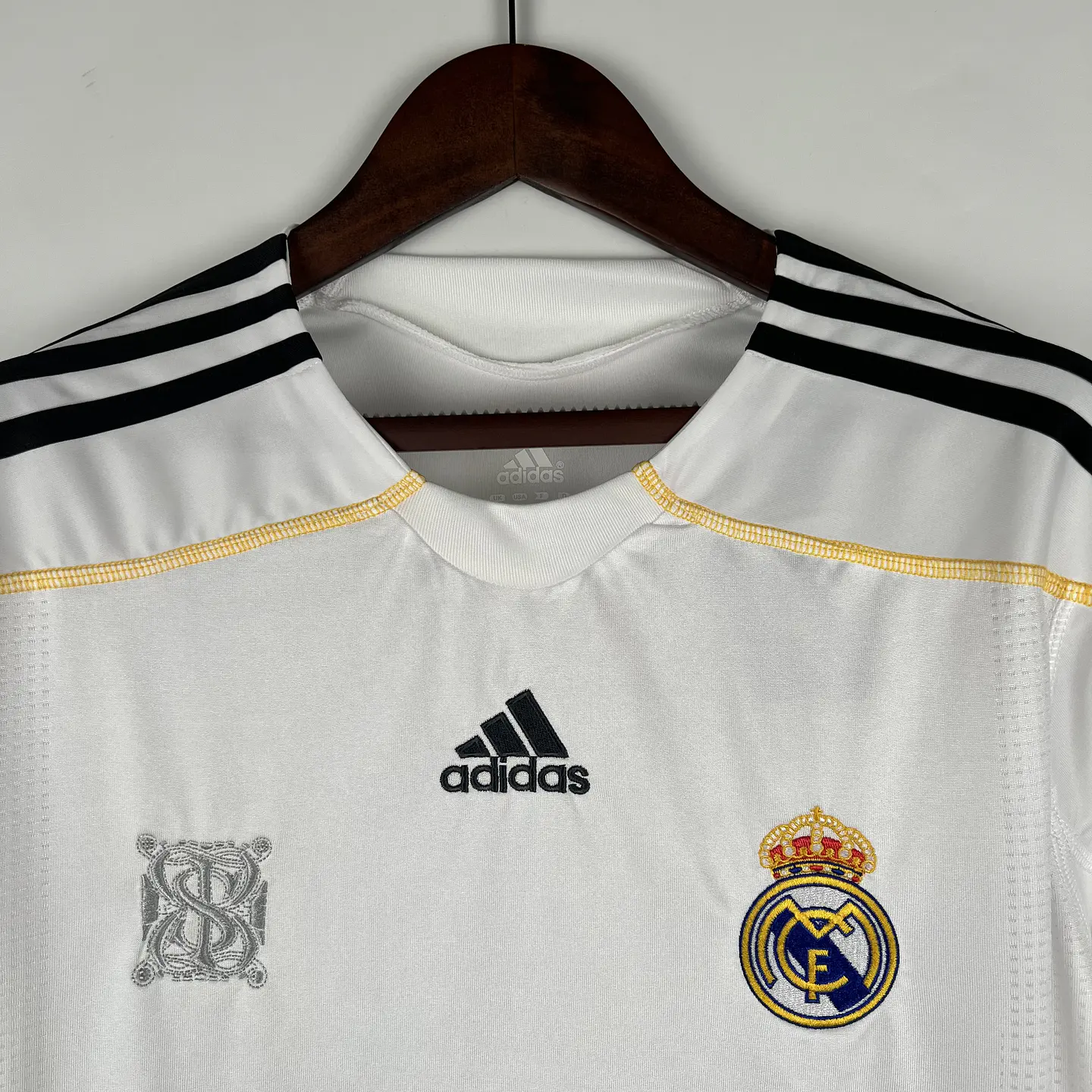 Real Madrid Home 09/10 Manga Longa 2