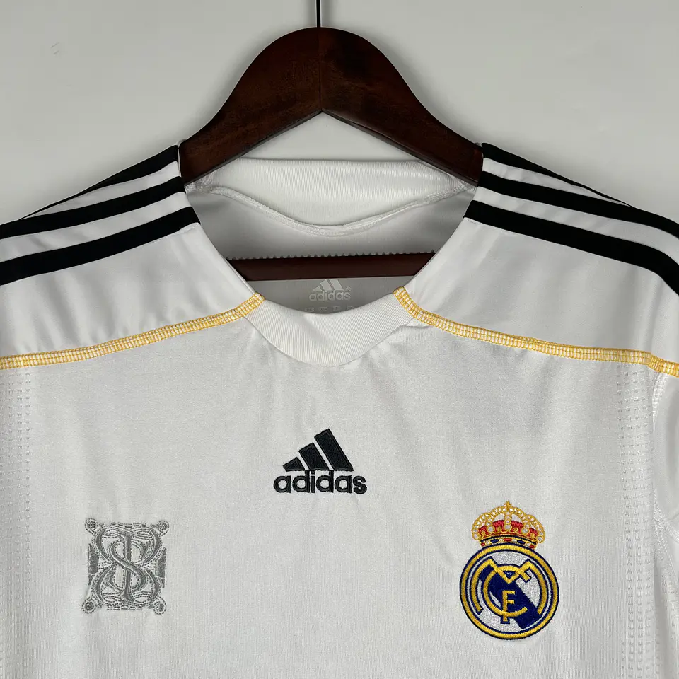 Real Madrid Home 09/10 Manga Longa 2
