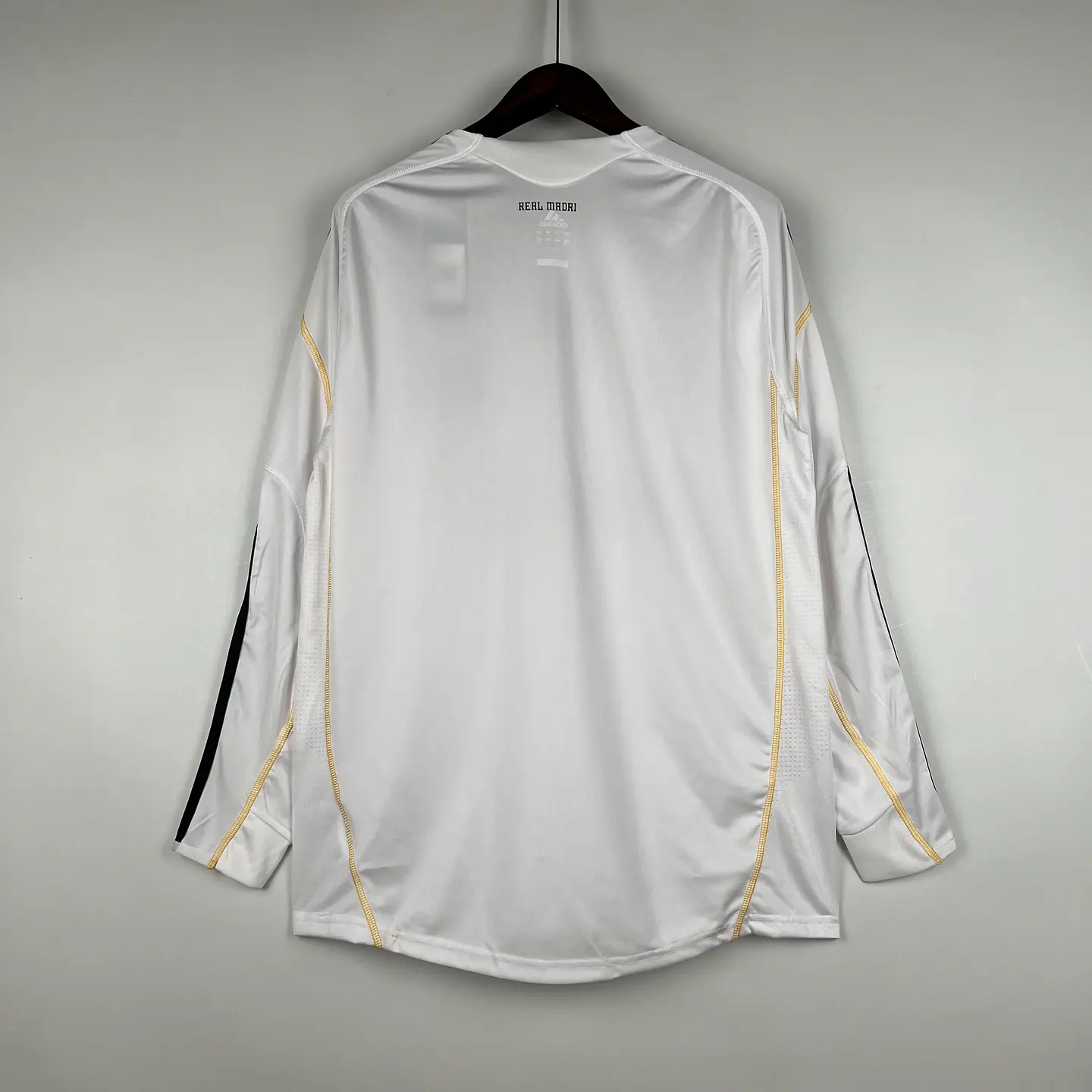 Real Madrid Home 09/10 Manga Longa 3