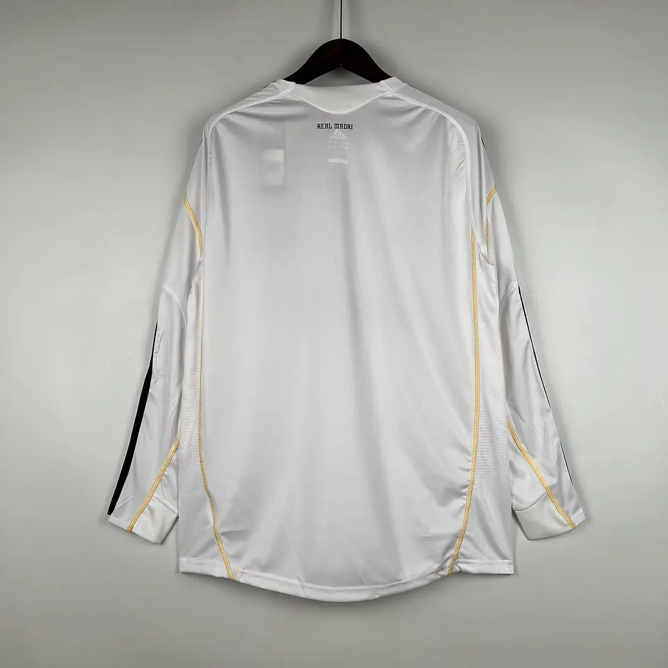 Real Madrid Home 09/10 Manga Longa 3