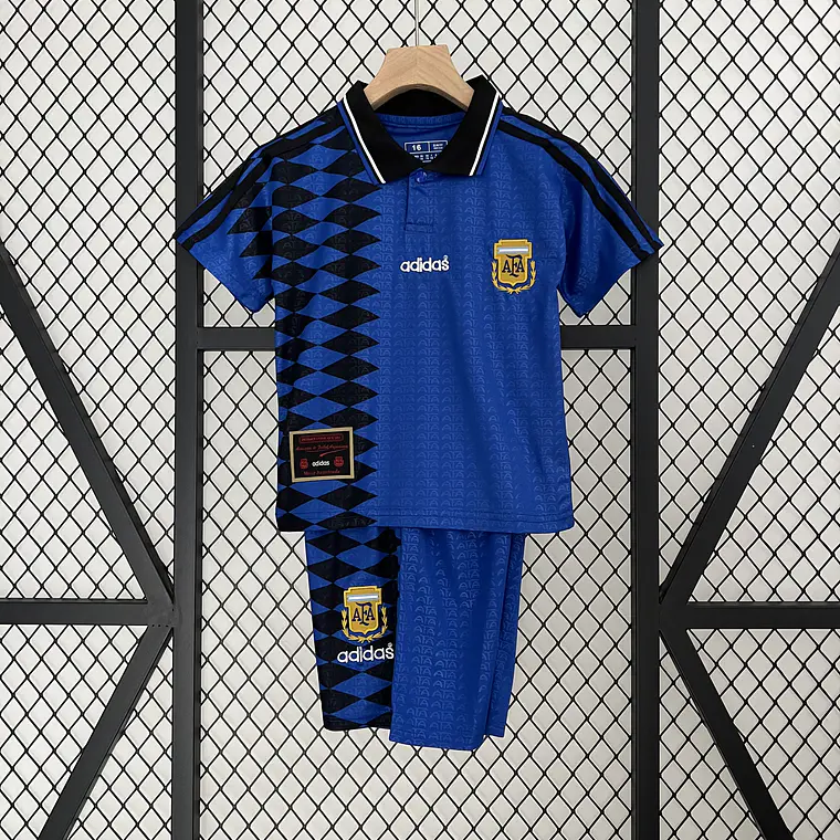 Argentina Away 1994 Kit Criança 2