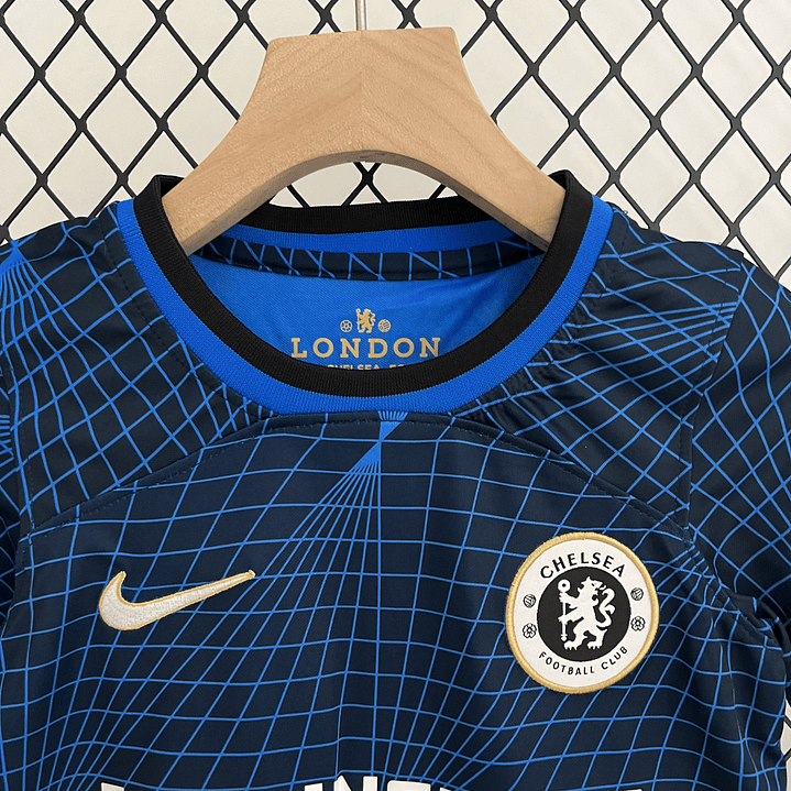 Chelsea Away 23/24 Kit Criança 3