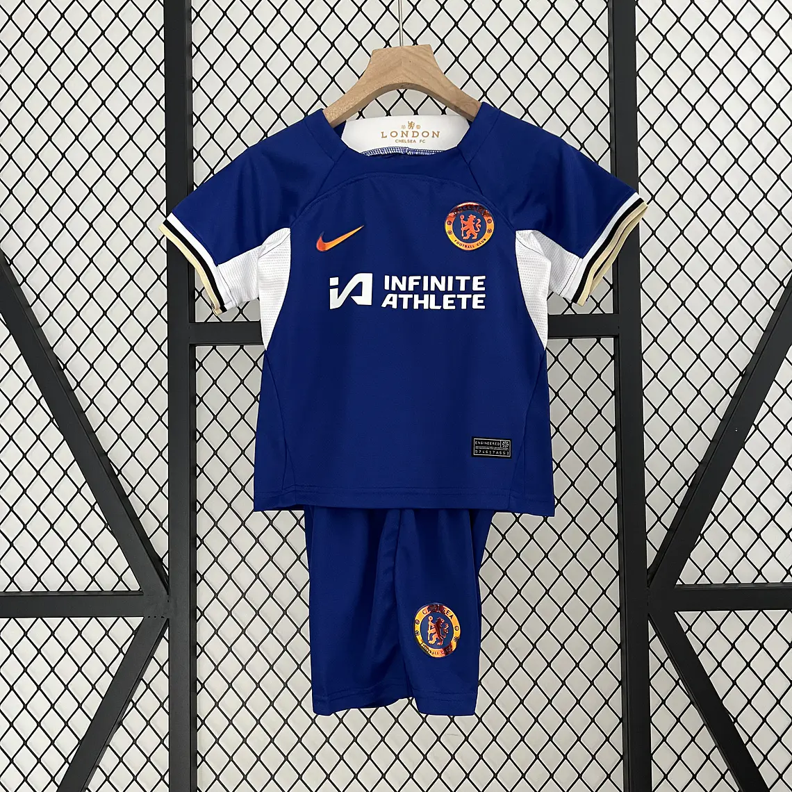 Chelsea Home 23/24 Kit Criança 2