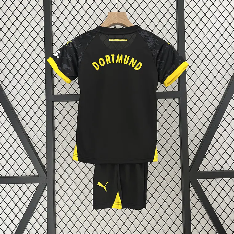Dortmund Away 23/24 Kit Criança 3
