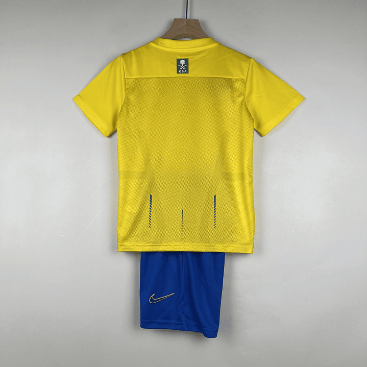 Al Nassr Home 23/24 Kit Criança 2