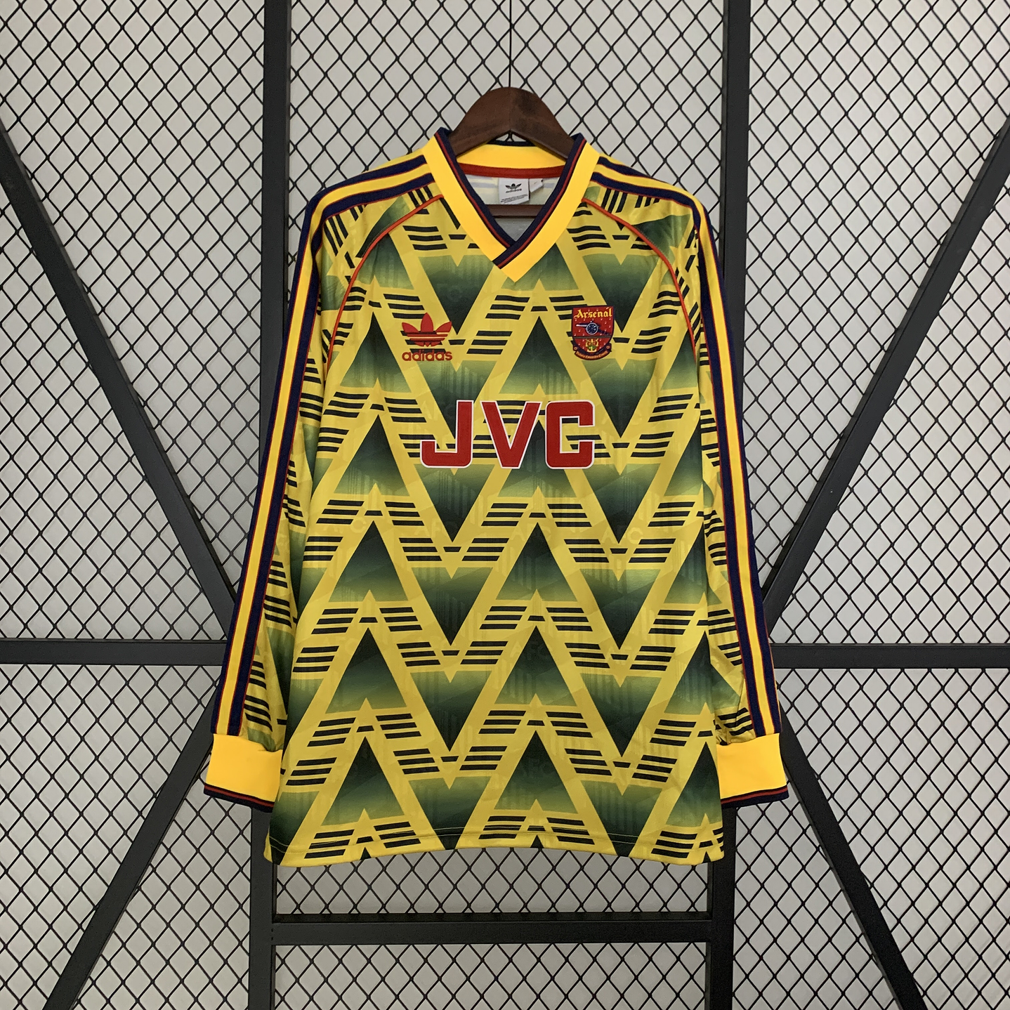 Arsenal Away 91/93 Manga Longa 1