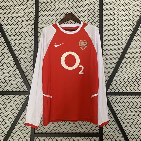 Arsenal Home 02/04 Manga Longa