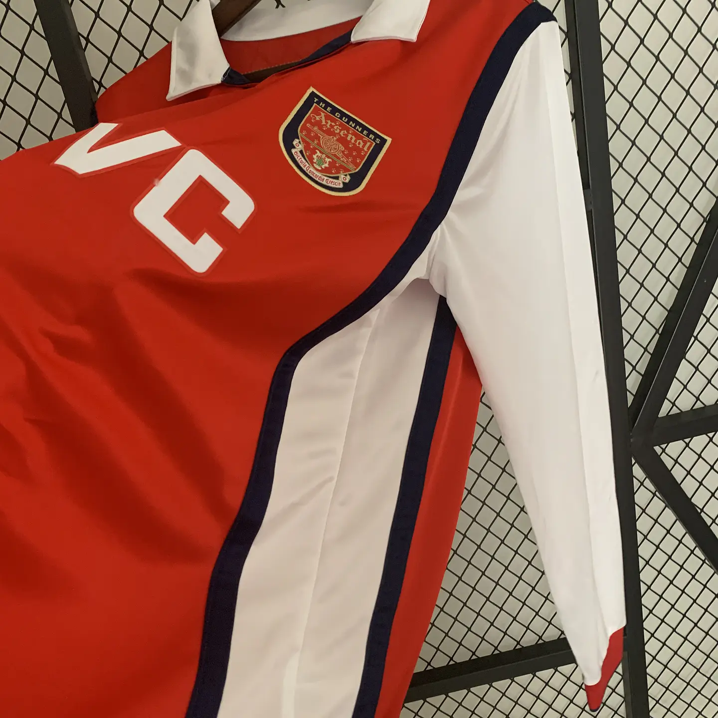 Arsenal Home 98/99 Manga Longa 3