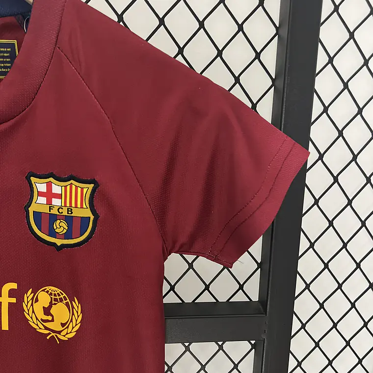 Barcelona Home 08/09 Kit Criança 7