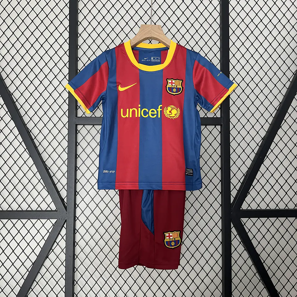 Barcelona Home 10/11 Kit Criança 2