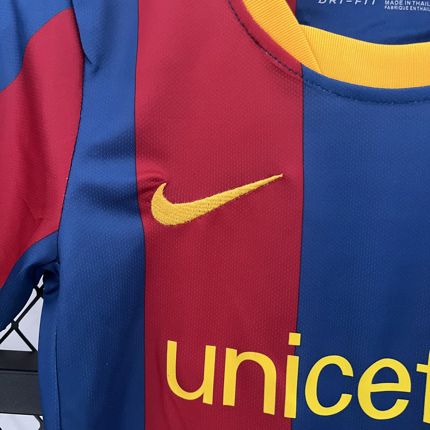 Barcelona Home 10/11 Kit Criança 7
