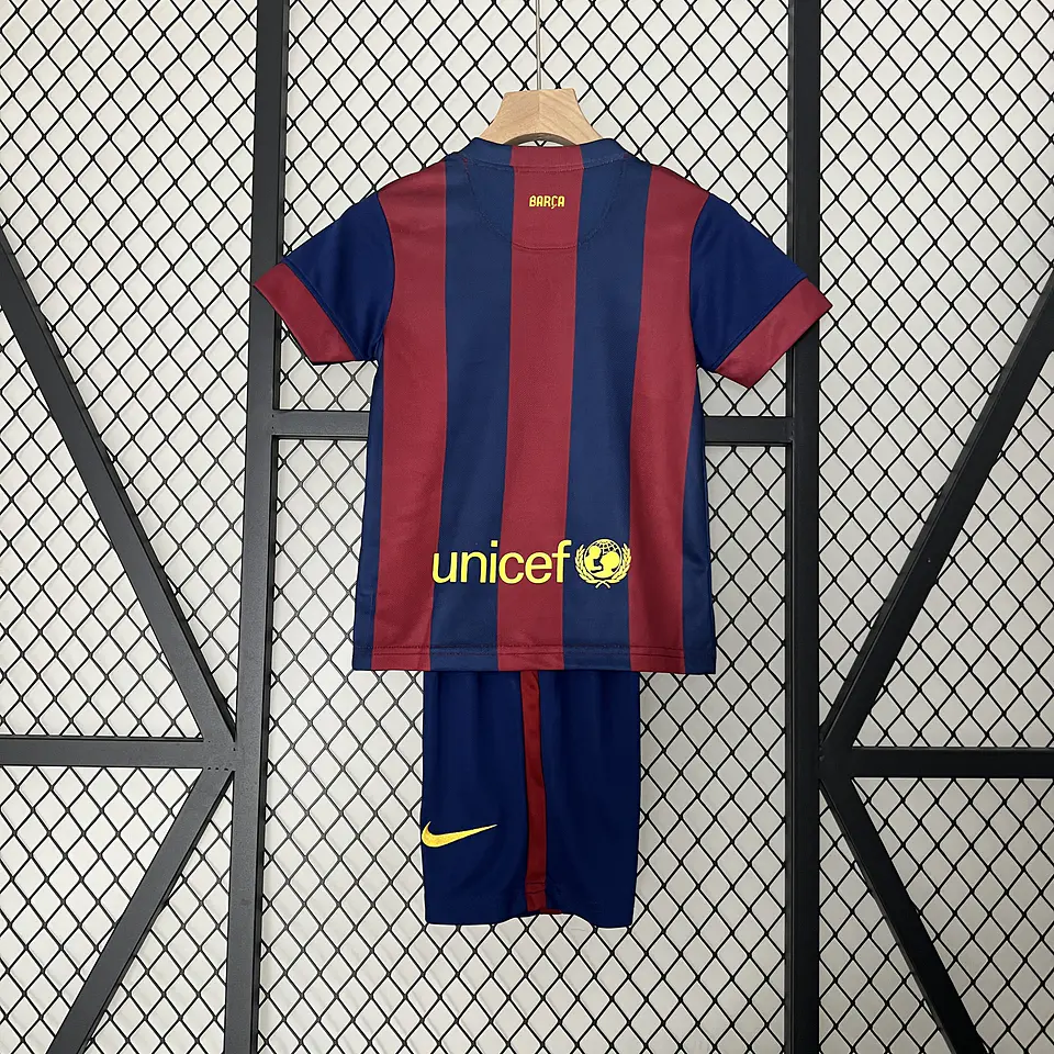 Barcelona Home 14/15 Kit Criança 3