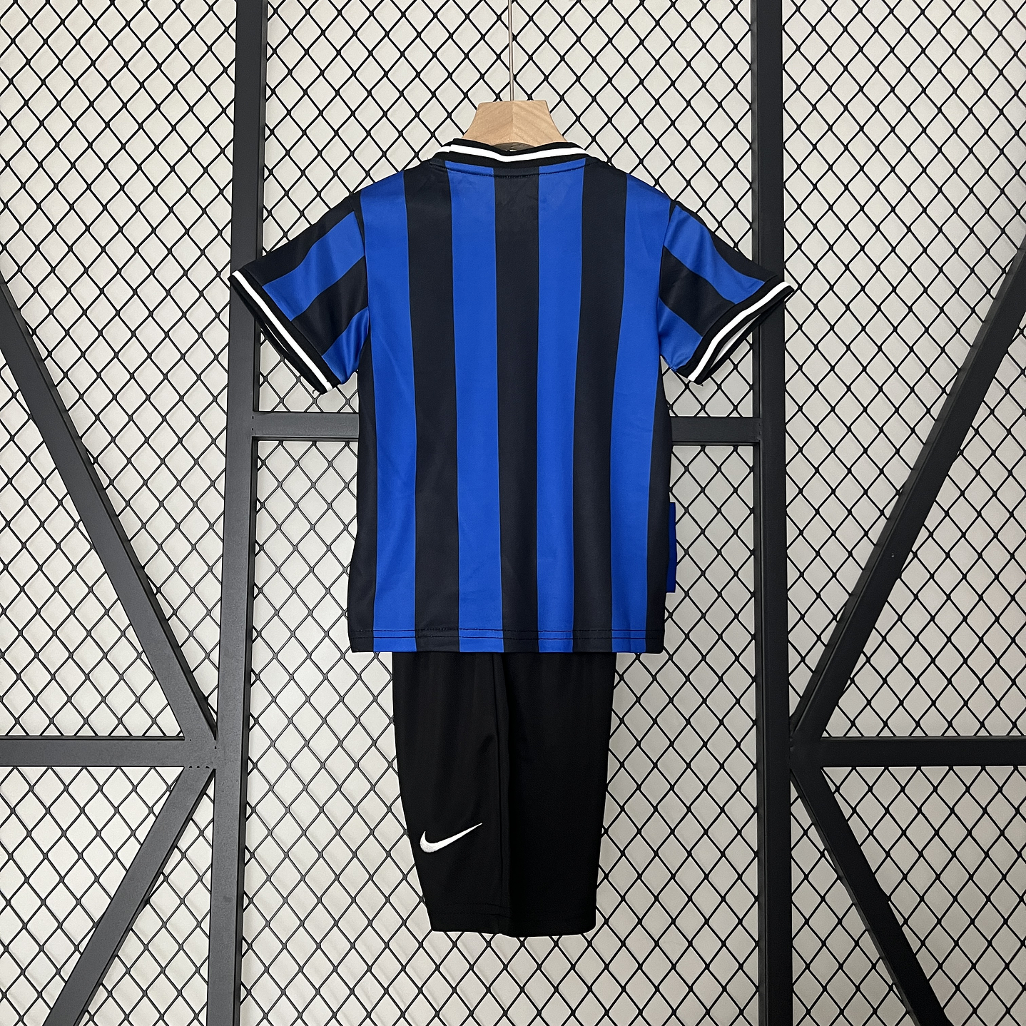 Inter Milão Home 09/10 Kit-Criança 3