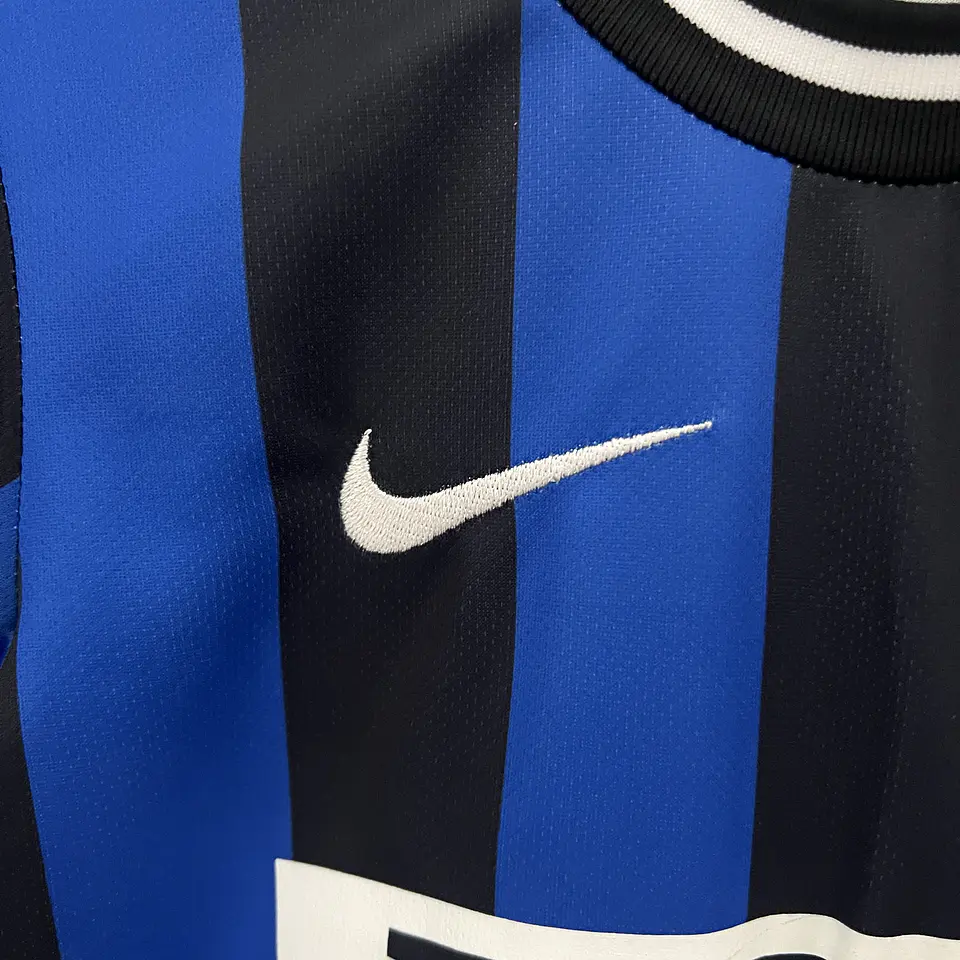 Inter Milão Home 09/10 Kit-Criança 6