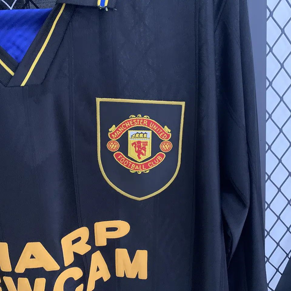 Manchester United Away 93/95 Manga Longa 6