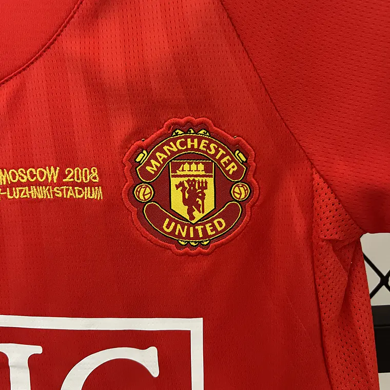 Manchester United Home 07/08 Kit Criança 6