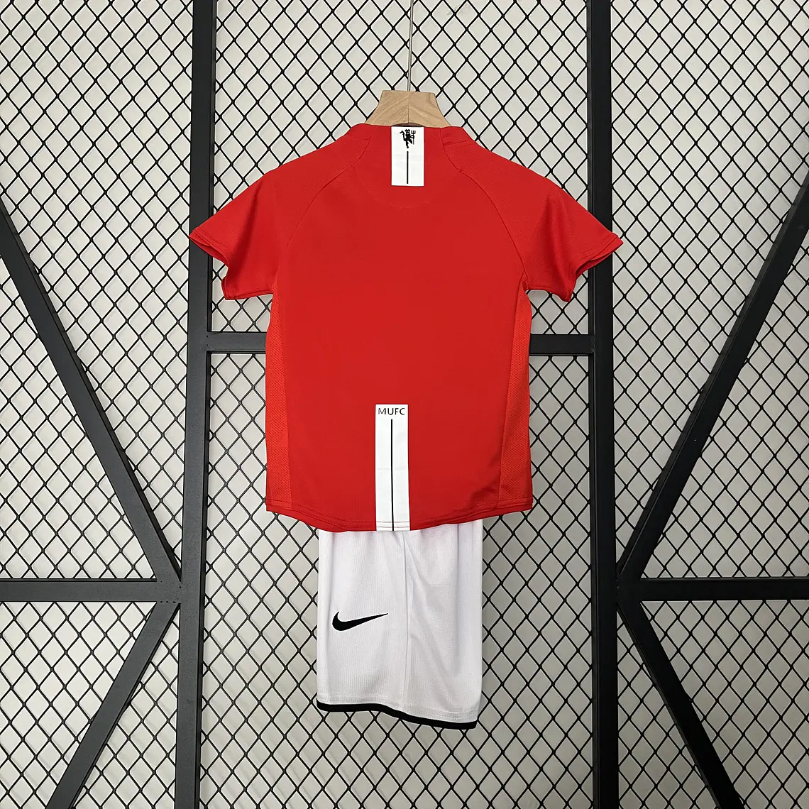 Manchester United Home 07/08 Kit Criança 3