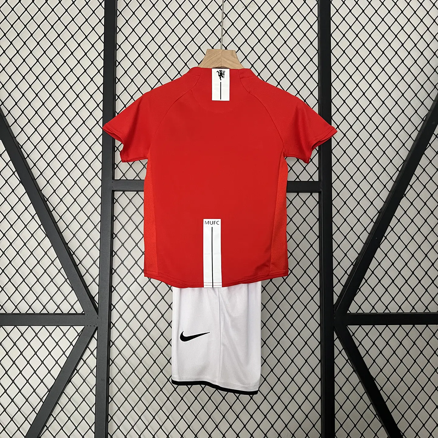 Manchester United Home 07/08 Kit Criança 3