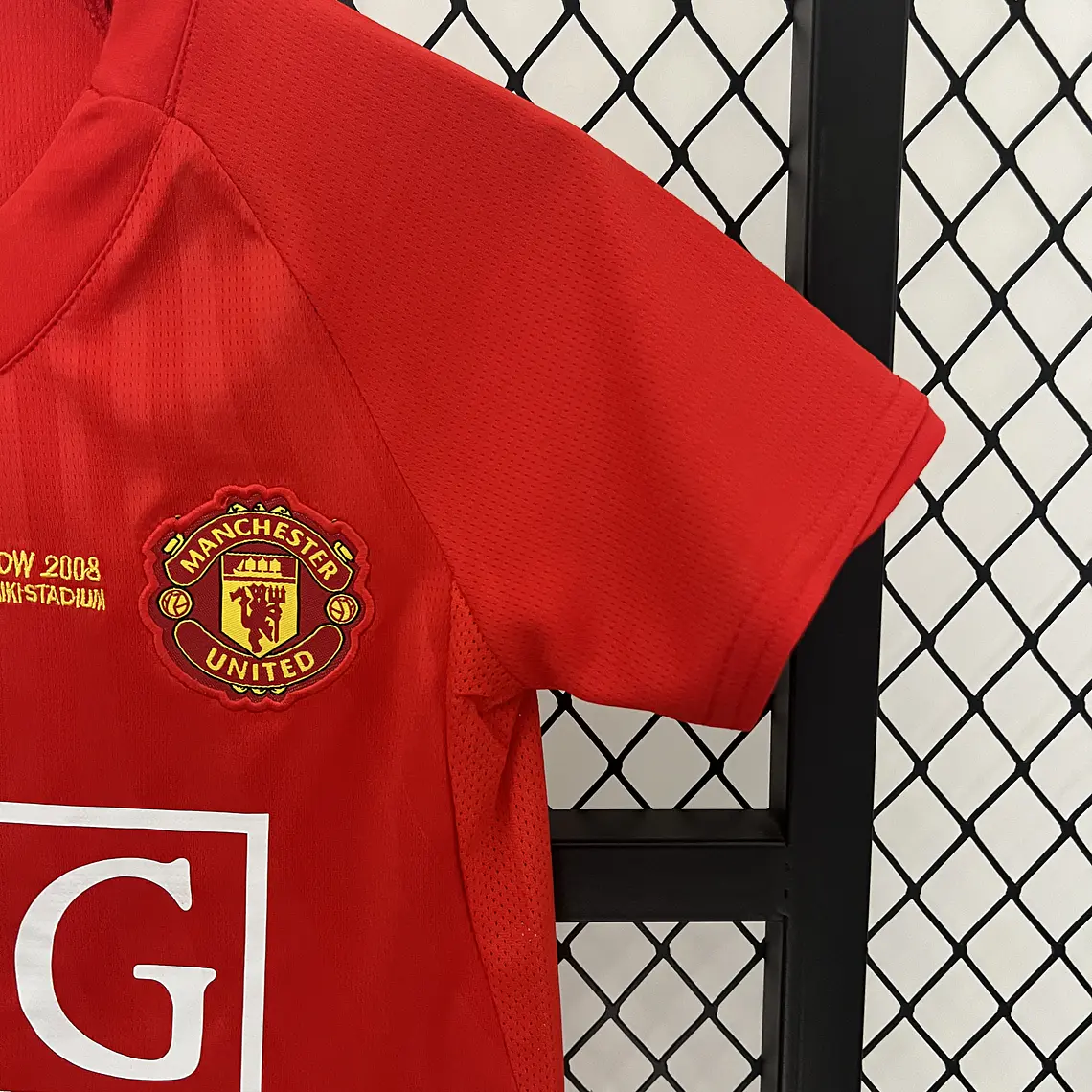 Manchester United Home 07/08 Kit Criança 5