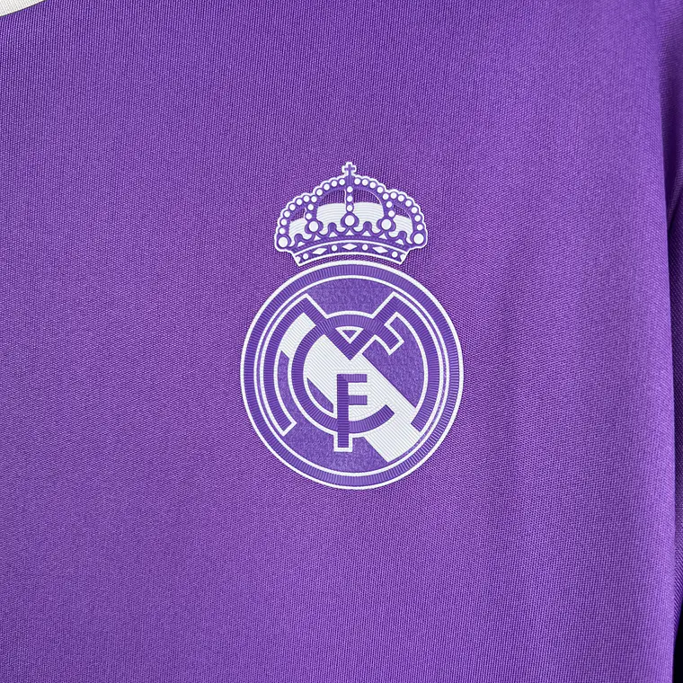 Real Madrid Away 16/17 Manga Longa 5