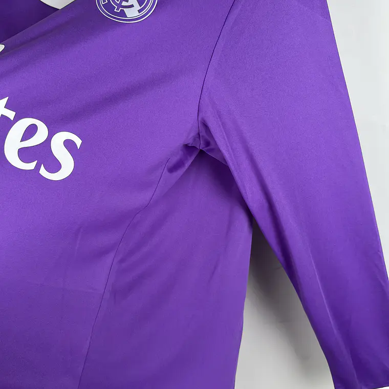 Real Madrid Away 16/17 Manga Longa 7