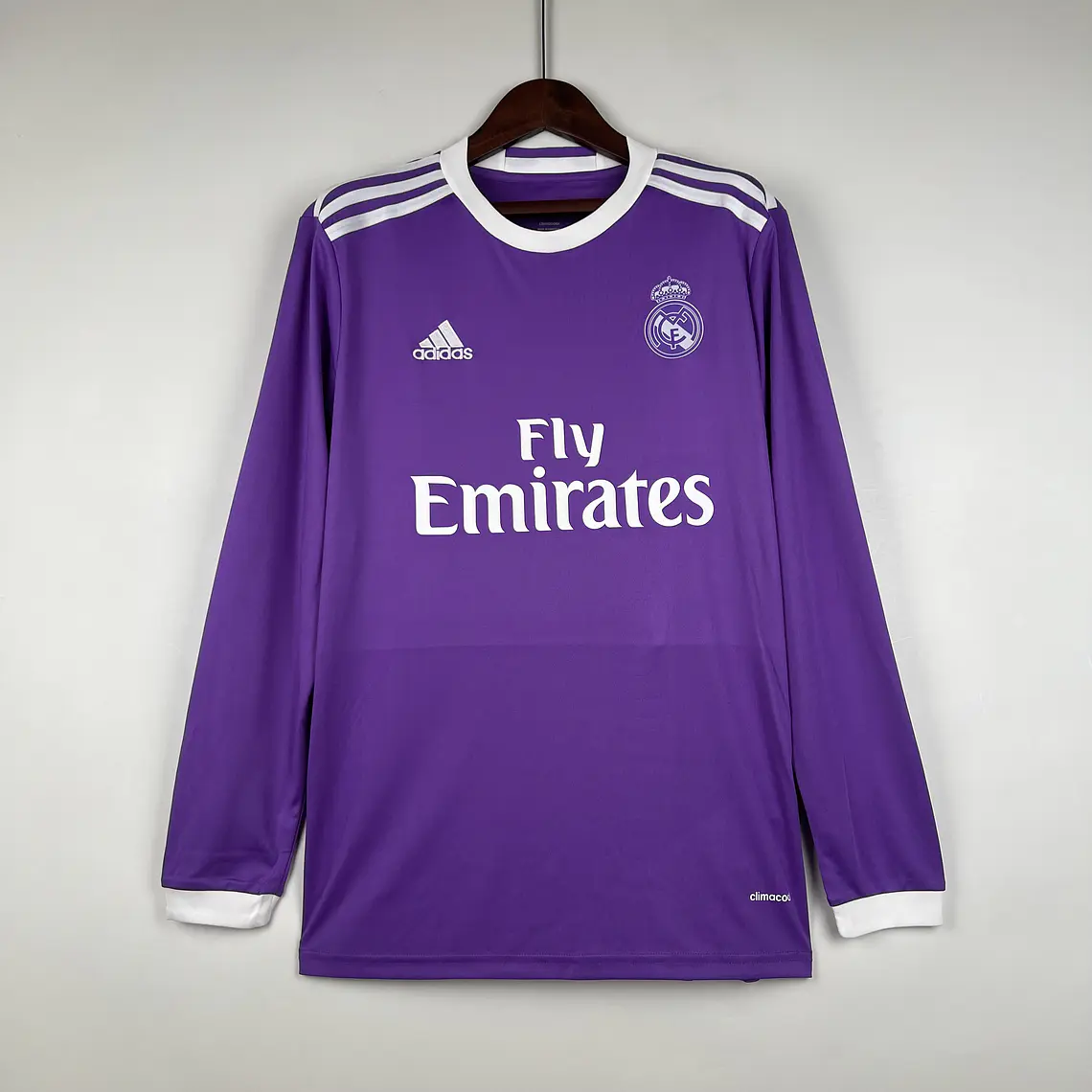 Real Madrid Away 16/17 Manga Longa 2