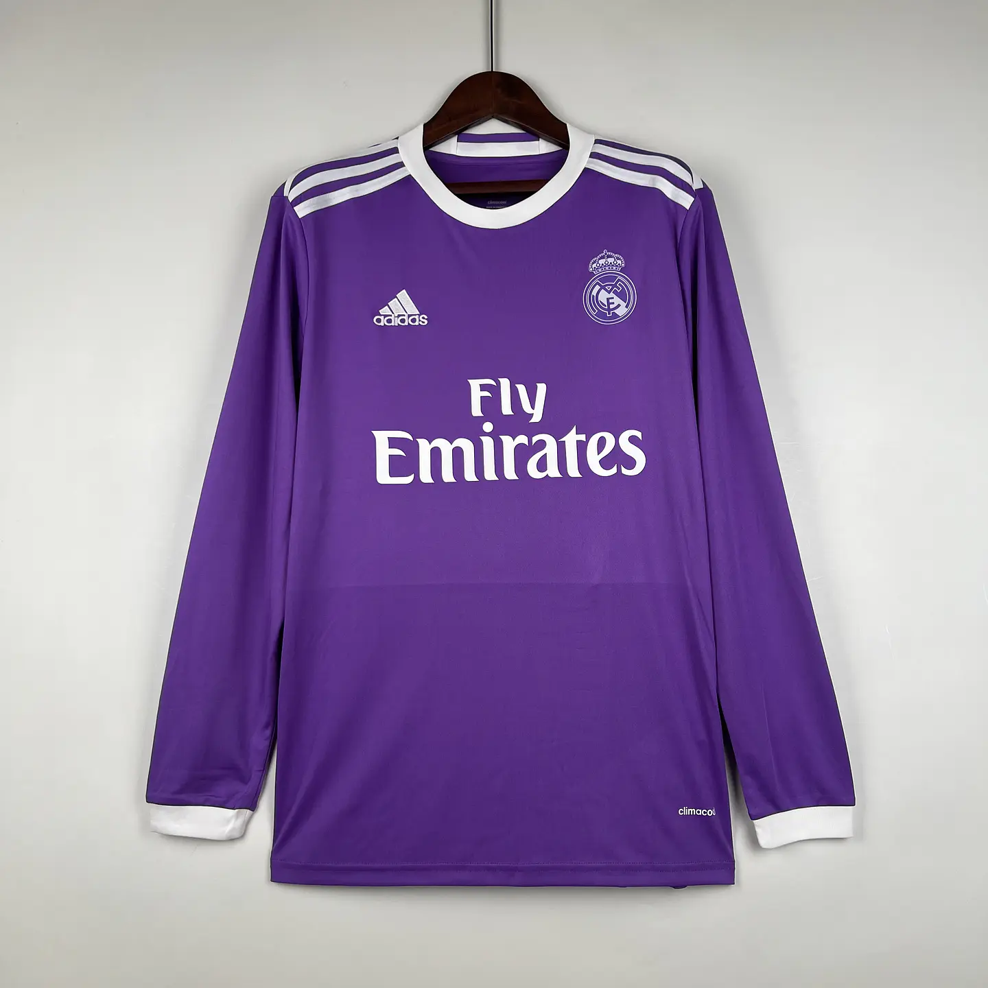 Real Madrid Away 16/17 Manga Longa 2