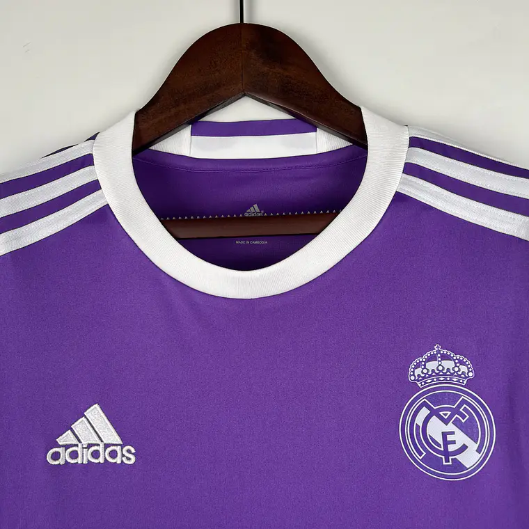 Real Madrid Away 16/17 Manga Longa 4
