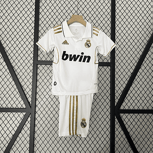 Real Madrid Home 11/12 Kit Criança