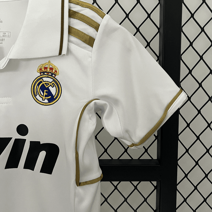 Real Madrid Home 11/12 Kit Criança 5