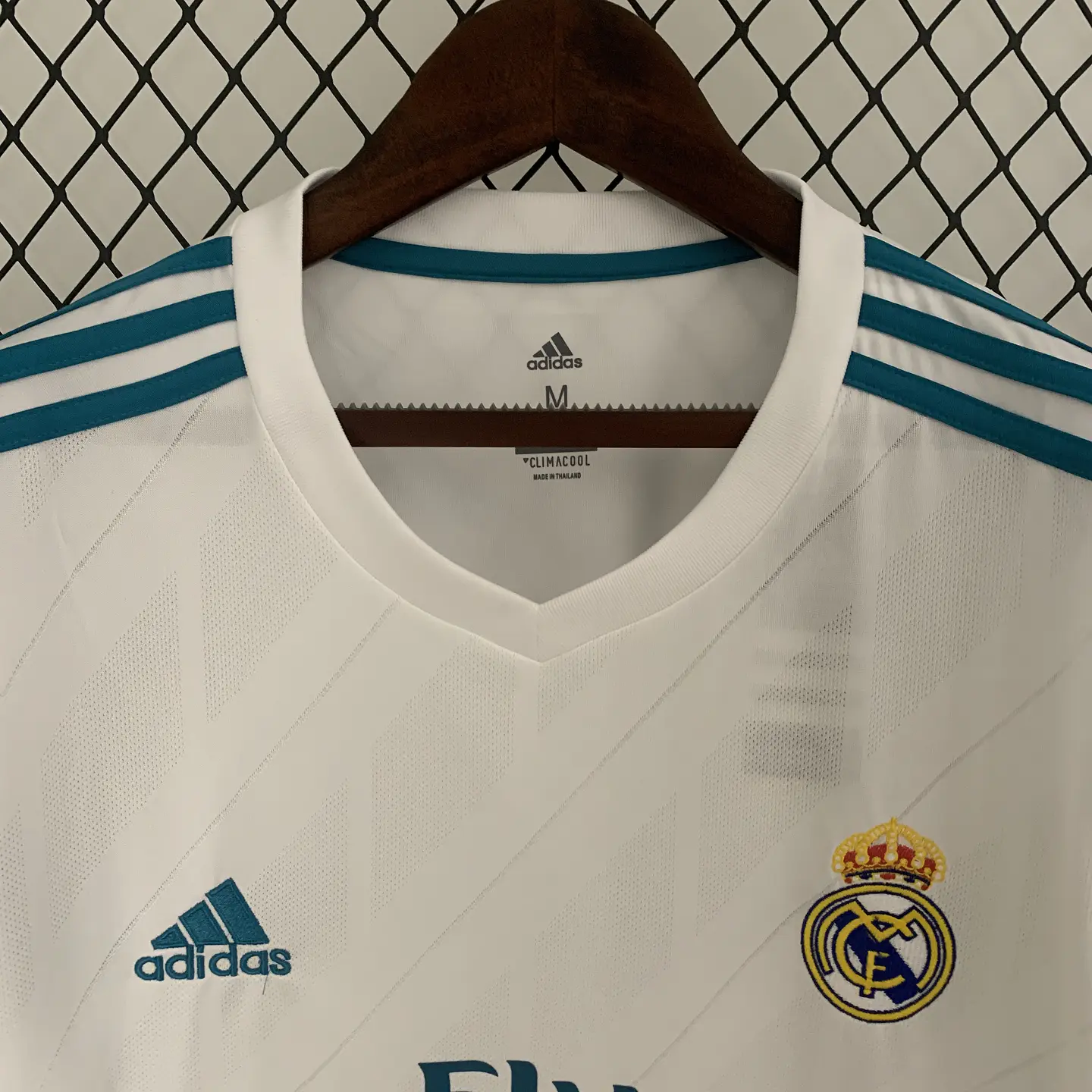 Real Madrid Home 17/18 Manga Longa 3