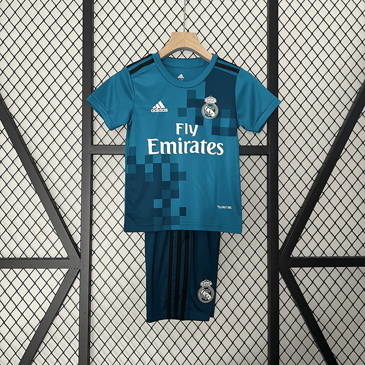 Real Madrid Third 17/18 Kit Criança 1