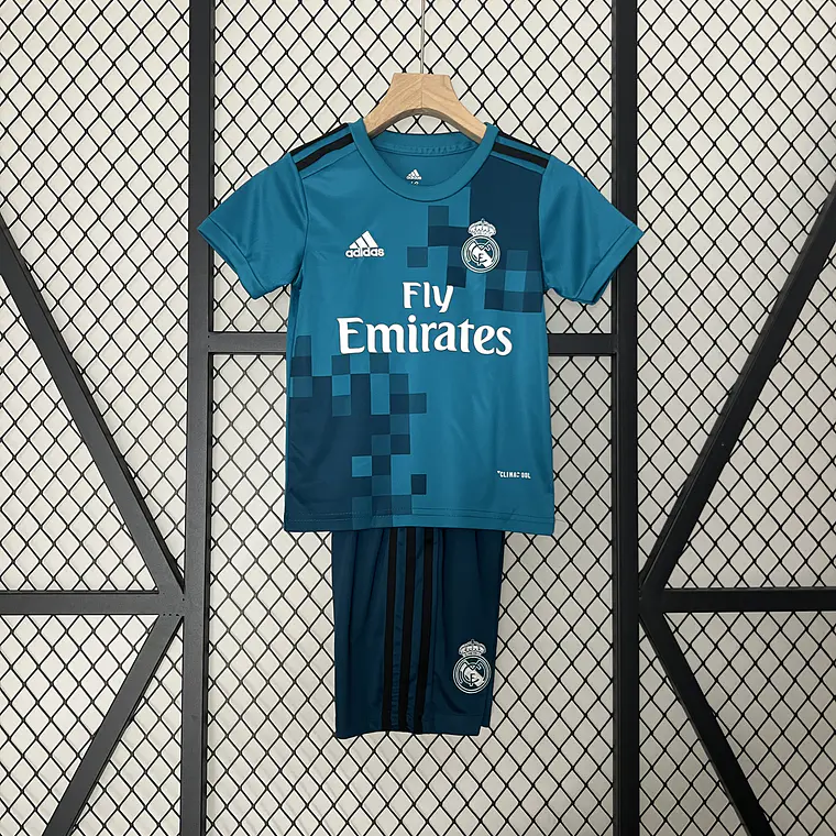 Real Madrid Third 17/18 Kit Criança 2