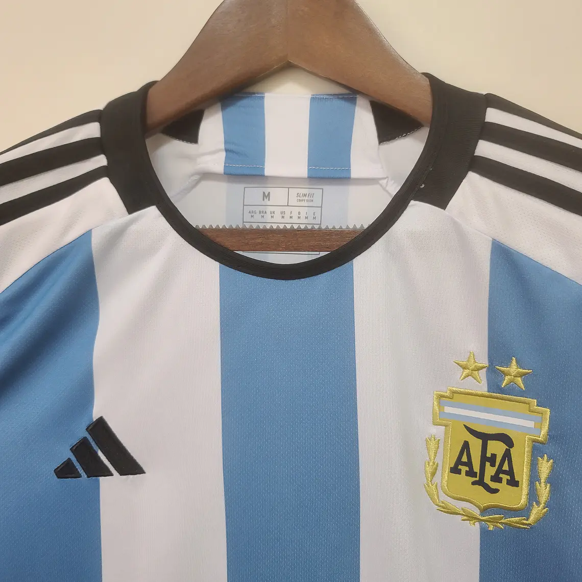 Argentina Home Mundial 2022 Manga Longa 4