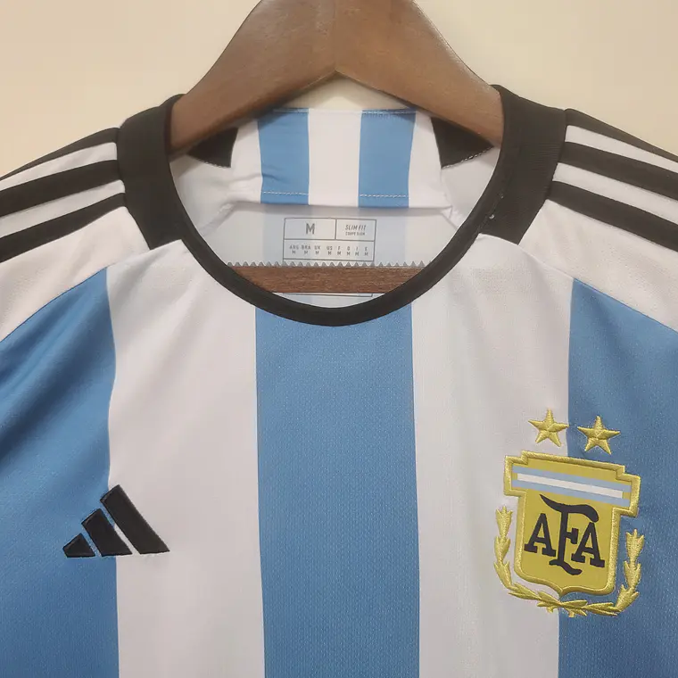 Argentina Home Mundial 2022 Manga Longa 4