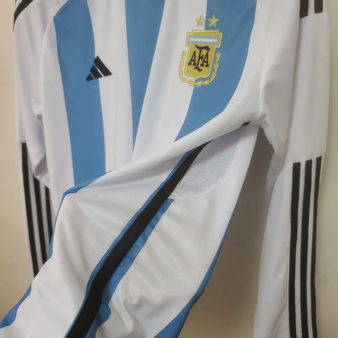 Argentina Home Mundial 2022 Manga Longa 5